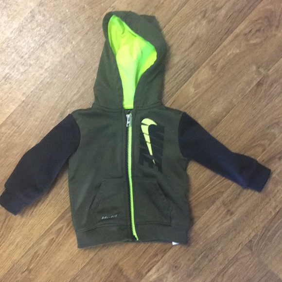 Nike Other - NIKE DRI FIT ZIP UP HOODY 12M